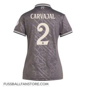 Real Madrid Daniel Carvajal #2 Replik 3rd trikot Damen 2024-25 Kurzarm